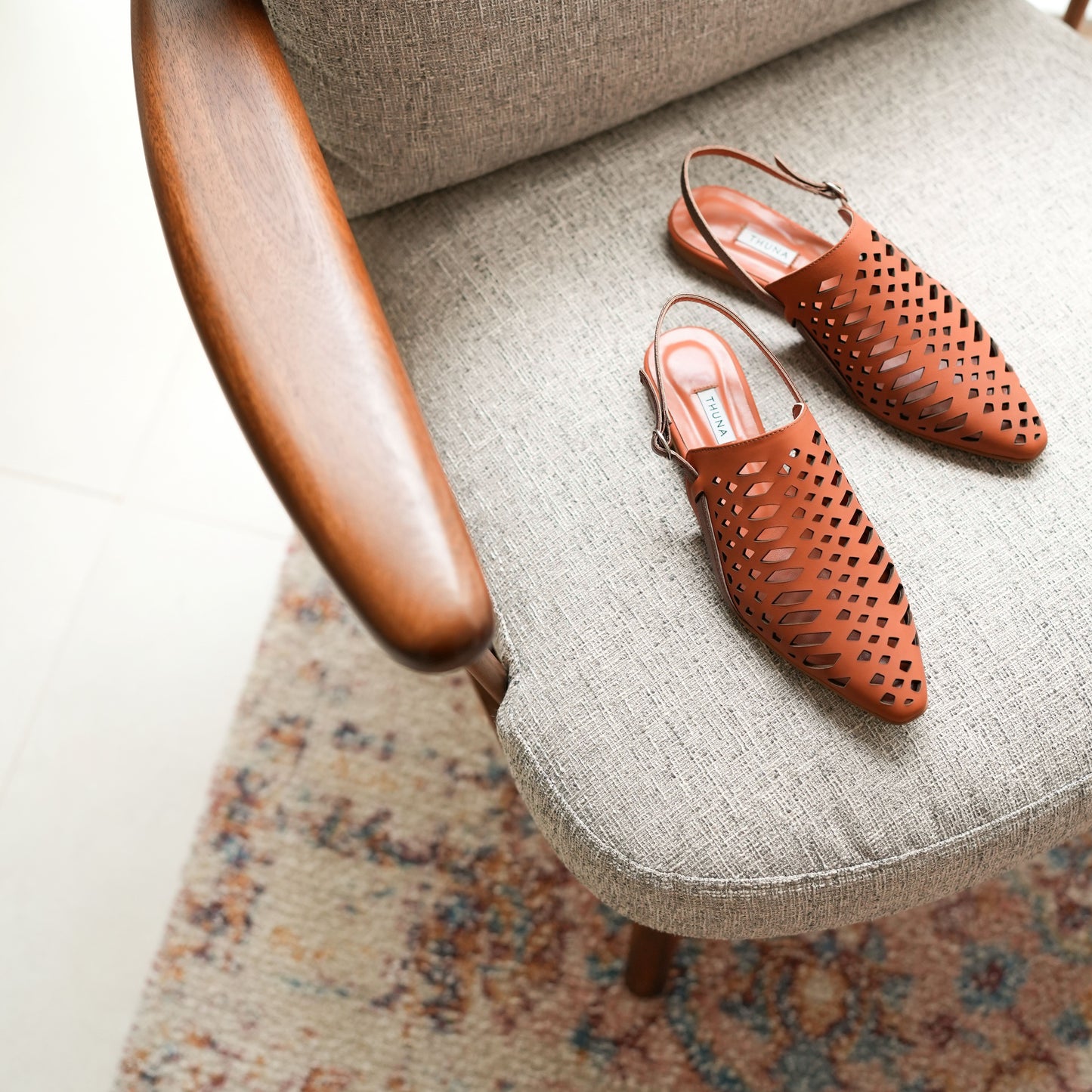 Shadan terracotta sandal