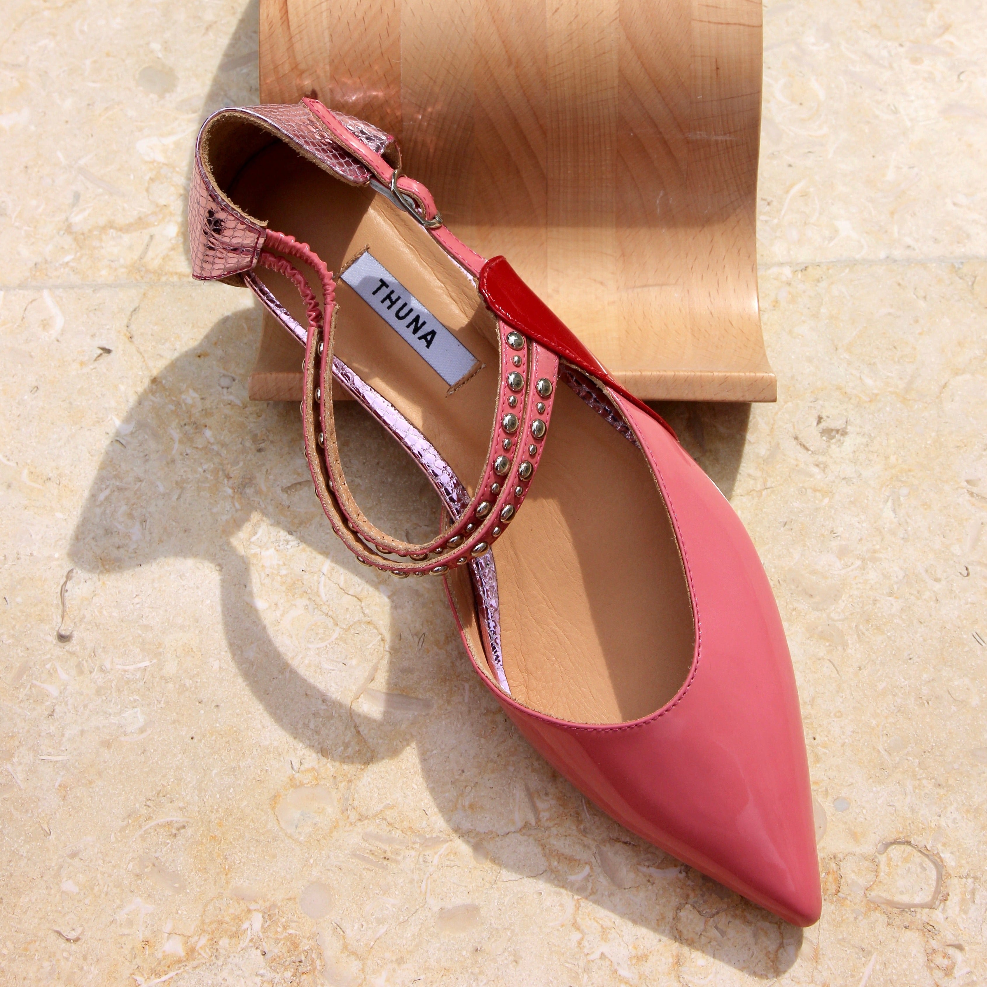 Riya pink sandal - Shoes - THUNA