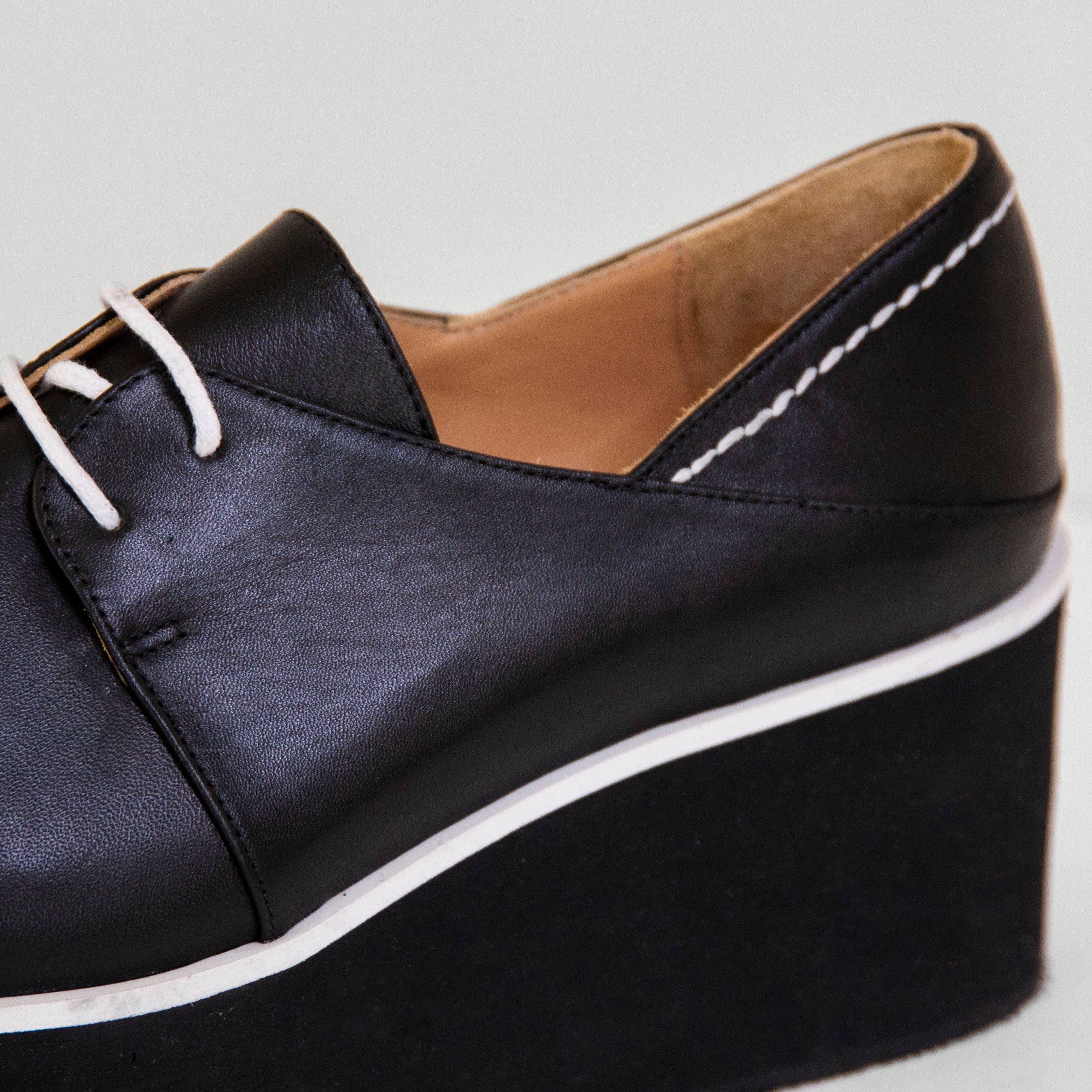 Lima black platform - Shoes - THUNA