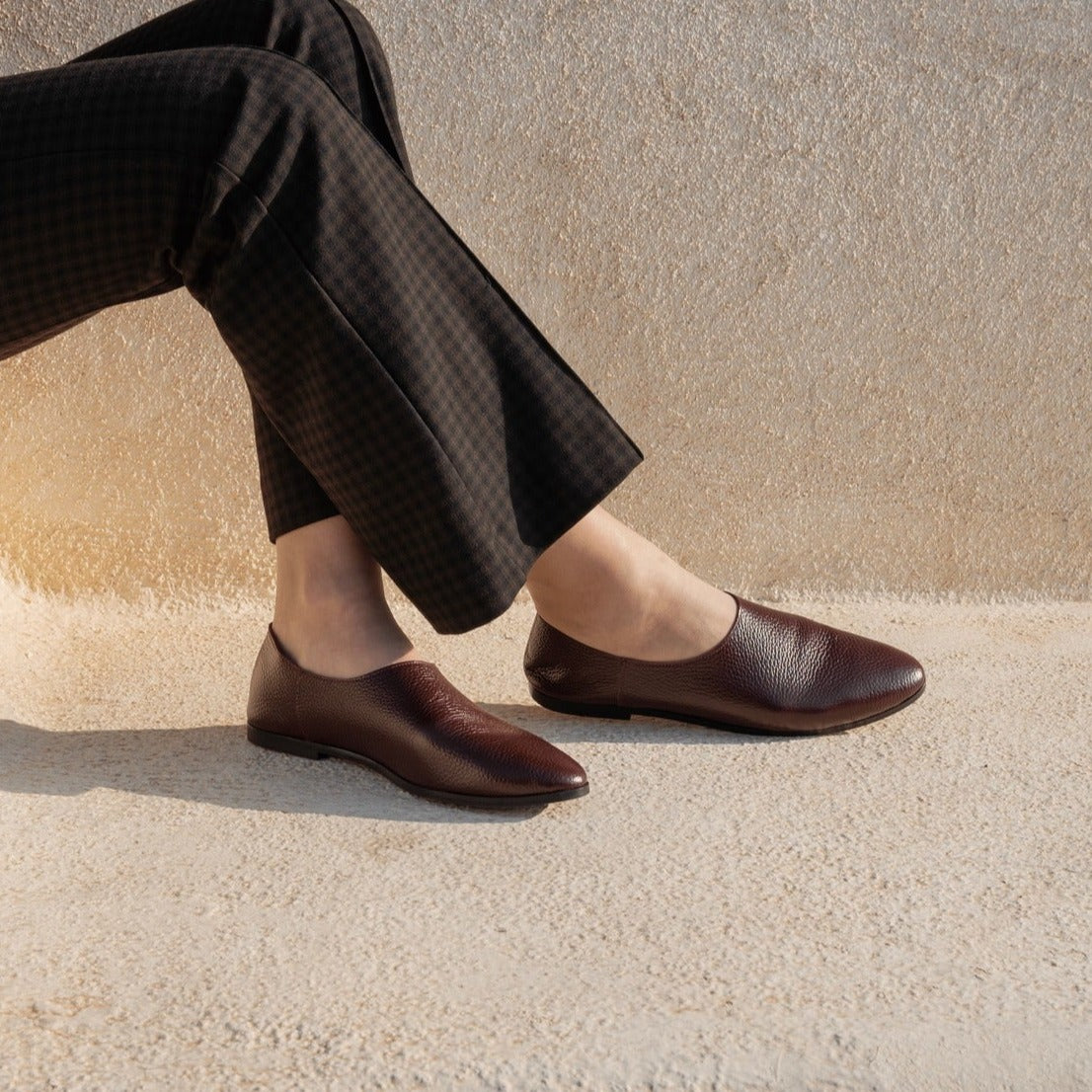 Adeela maroon loafer collection name - kuwait - Ksa- shoes