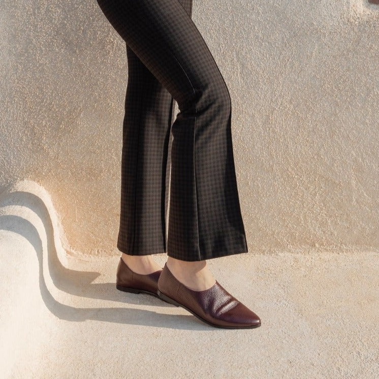 Adeela maroon loafer collection name - kuwait - Ksa- shoes